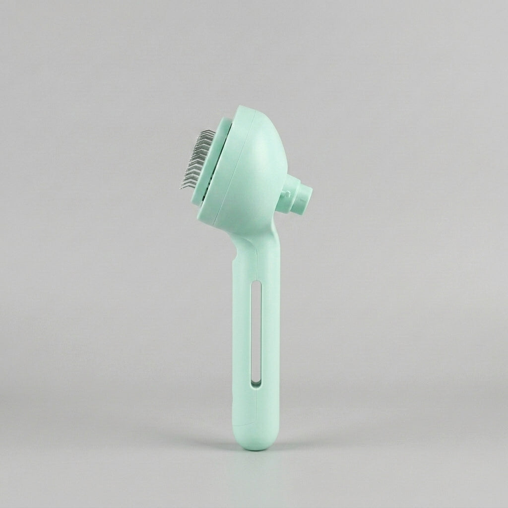 Cepillo Vapor Verde - Vista Lateral