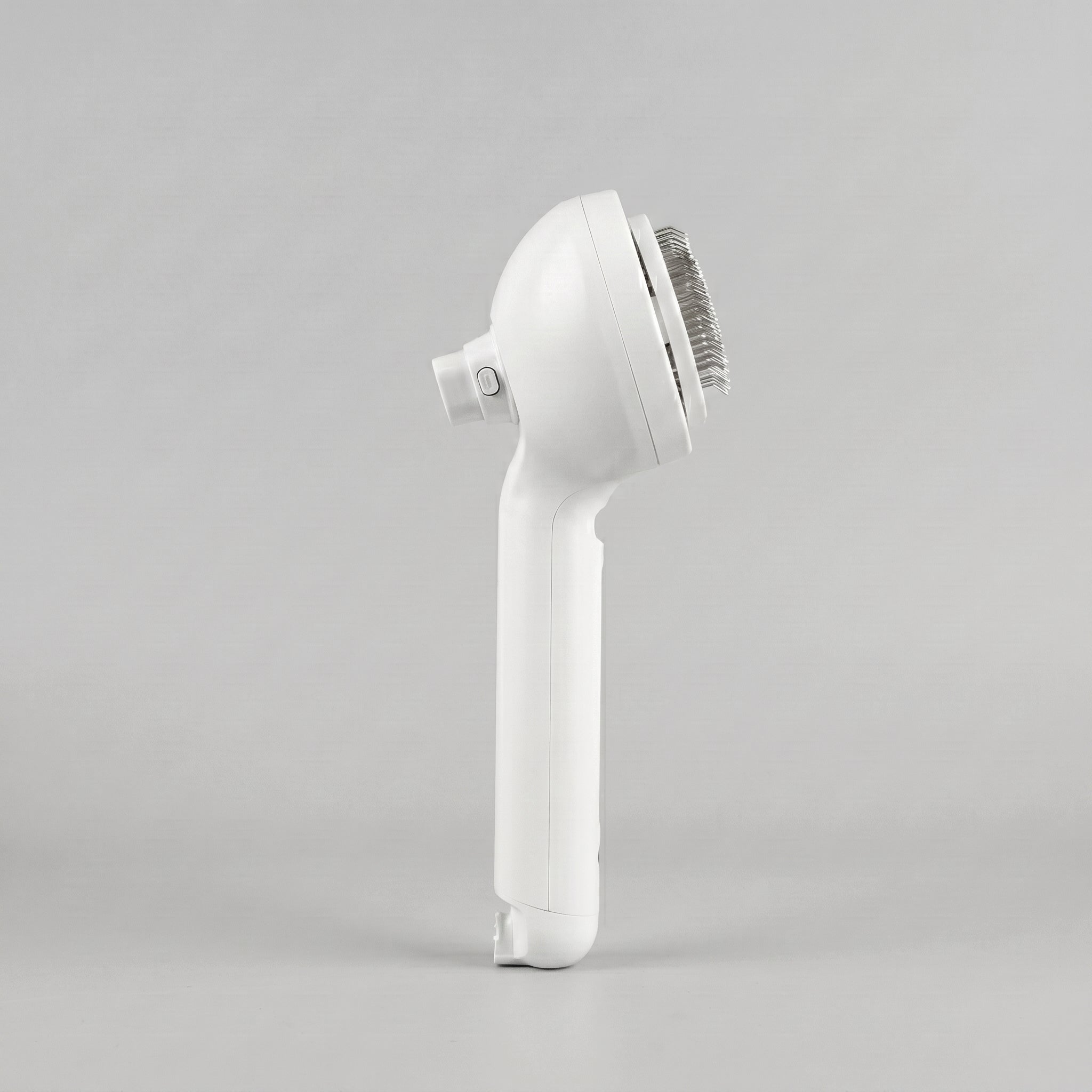 Cepillo Vapor Blanco - Vista Lateral